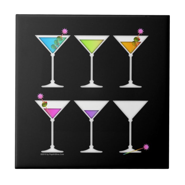 Azulejo Se va, Se va, Se fue Coaster de Martinis Desaparec (Frente)