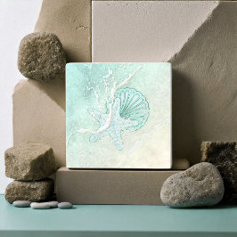 Azulejo Sea Foam Beach Wedding Starfish ID837