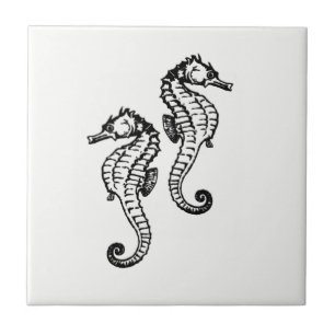 Azulejo Seahorse