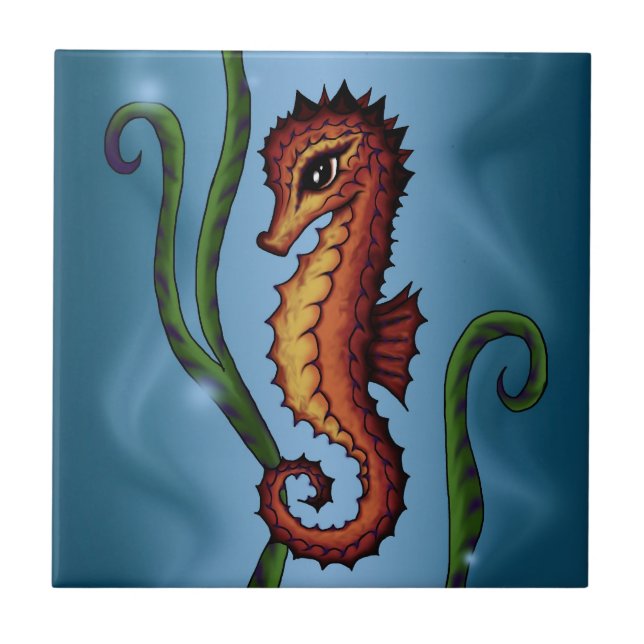 Azulejo Seahorse (Frente)