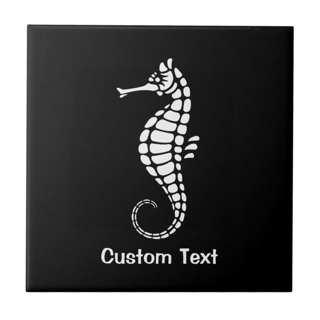 Azulejo Seahorse White (Frente)