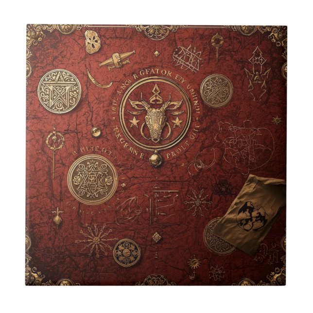 Azulejo Seal of the Hidden Order (Frente)