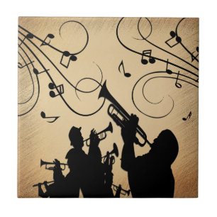 Azulejo Sección de trompetas Música rústica