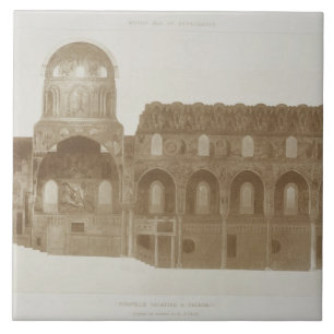 Azulejo Sección representativa de la capilla de Palatine,