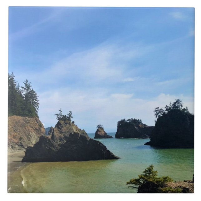 Azulejo Secret Beach, Samuel H. Boardman, Oregon (Frente)