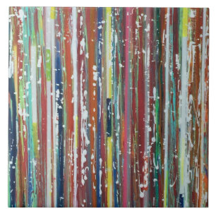 Azulejo Seersucker 6 x 6 Cubierta cerámica