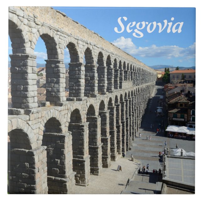 Azulejo Segovia, España (Frente)