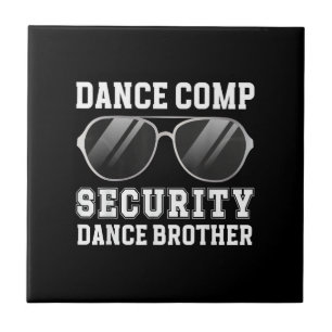 Azulejo Seguridad de Comp de Baile Hermano de un Bailarín