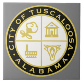 Azulejo Sello de Tuscaloosa (Alabama)