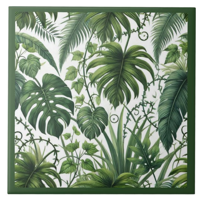 Azulejo Selva Tropical (Frente)