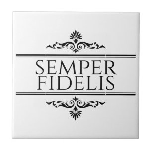 Azulejo Semper Fidelis