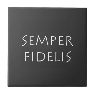 Azulejo Semper Fidelis