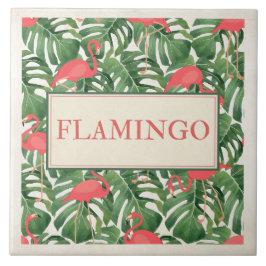 Azulejo señal de flamenco