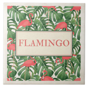 Azulejo señal de flamenco