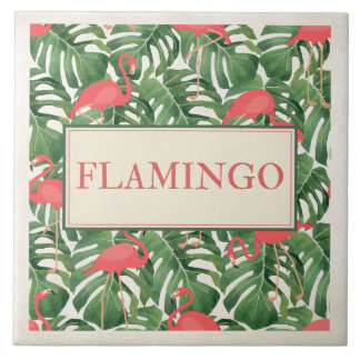 Azulejo señal de flamenco