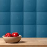 Azulejo Sencillo color sólido azul zafiro<br><div class="desc">Sencillo diseño de color sólido azul zafiro.</div>