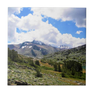 Azulejo Sendero de los lagos de Gaylor, paso de Tioga, Yos