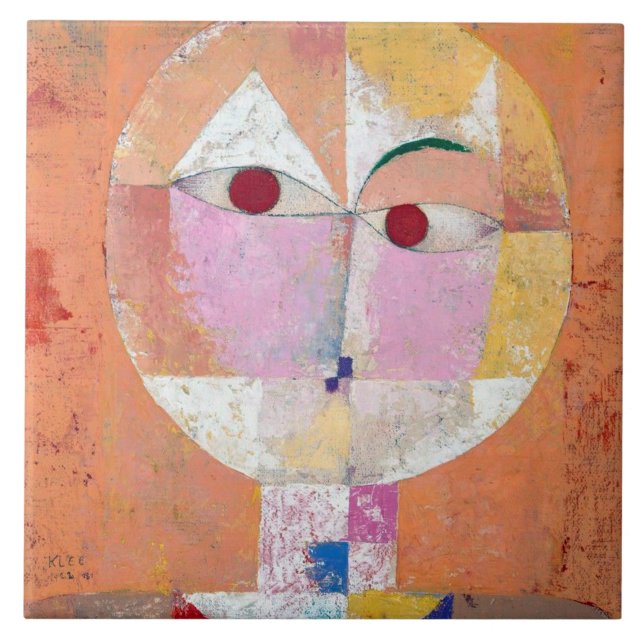 Azulejo Senecio, Paul Klee (Frente)