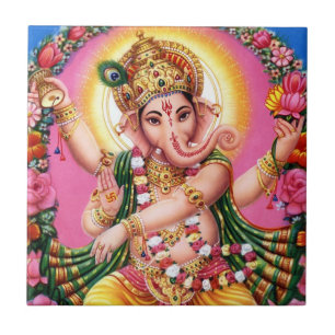 Azulejo Señor Ganesha del baile