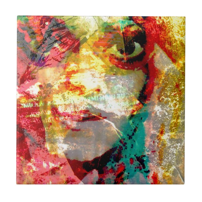 Azulejo señora (Frente)