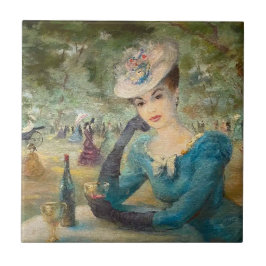 Azulejo Señora de la Vintage