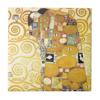 Azulejo Señora durmiente Ceramics de Gustavo Klimt