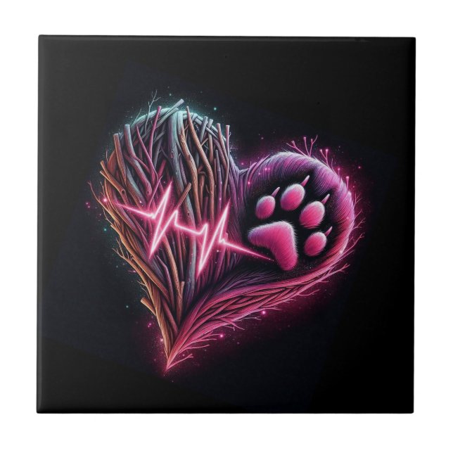 Azulejo Ser amor por tu Mascota (Frente)