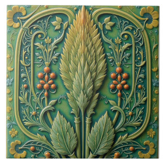 Azulejo Serenata de Tallo y Hoja
