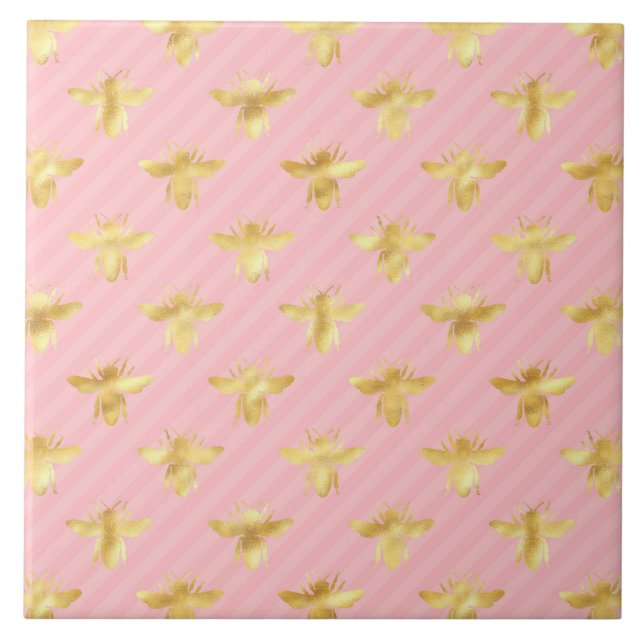 Azulejo Serie Princesa Abeja Diseño #7 (Frente)