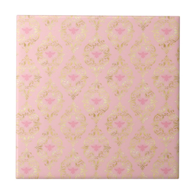 Azulejo Serie Princess Bee Diseño #5   (Frente)