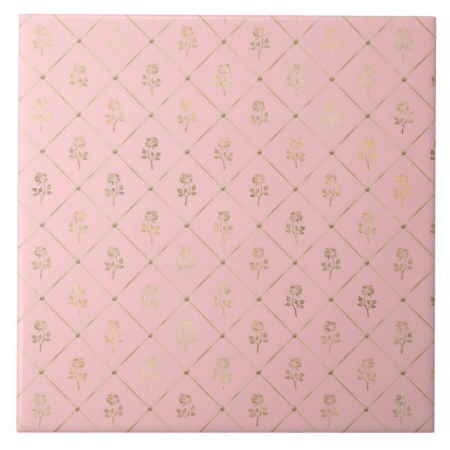 Azulejo Serie Princess Bee Diseño #6   (Frente)