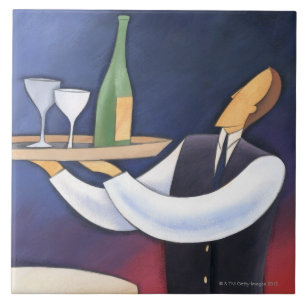 Azulejo Servicio de la botella