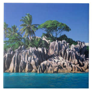 Azulejo Seychelles. Ilot St. Pierre (cerca de Praslin)
