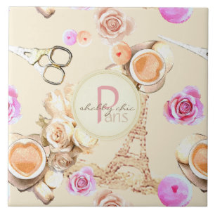 Azulejo Shabby Chic en la vieja París