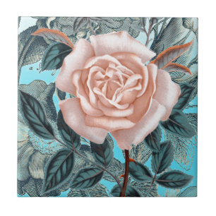 Azulejo Shabby Chic Rosa