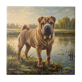Azulejo Shar Pei