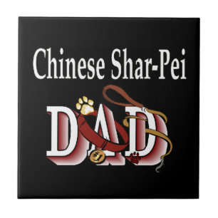 Azulejo Shar-Pei DAD chino