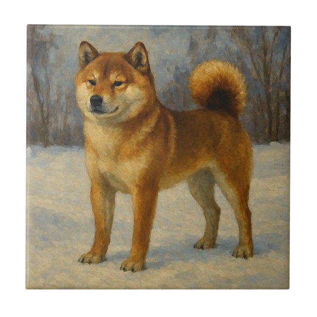 Azulejo Shiba Inu (Frente)