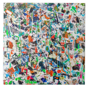 Azulejo Shindig 6 x 6 Tile cerámico
