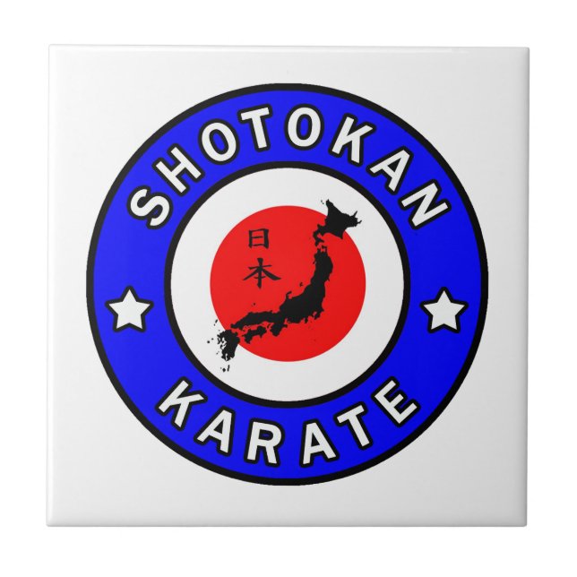 Azulejo Shotokan Karate (Frente)