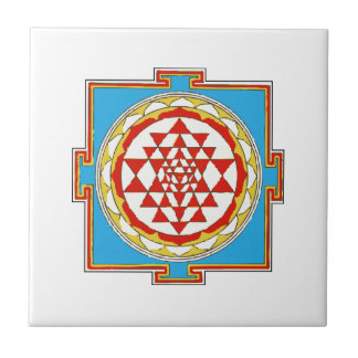 Azulejo Shree Yantra