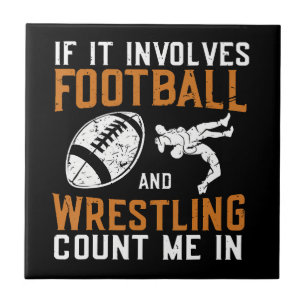 Azulejo Si Implica Fútbol Americano Y Lucha Libre Cuéntame