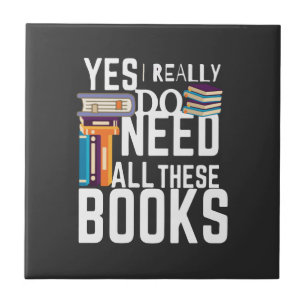 Azulejo Sí, Realmente Necesito Todos Estos Libros