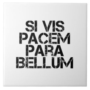 Azulejo Si Vis Pacem Para Bellum