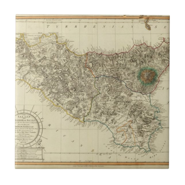 Azulejo Sicilia, Italia (Frente)