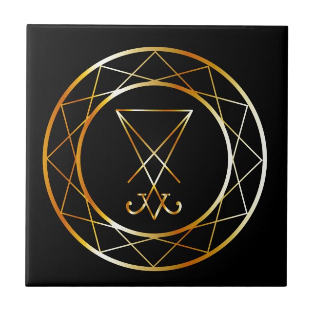 Azulejo Sigil de Lucifer (Frente)