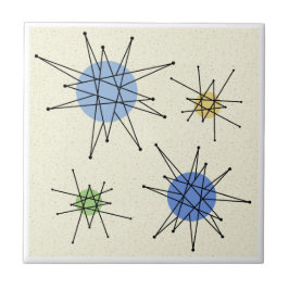 Azulejo Siglo medio Franciscano Starburst 1