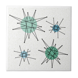 Azulejo Siglo medio Franciscano Starburst 6