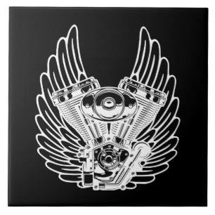 Azulejo Signo de motociclismo