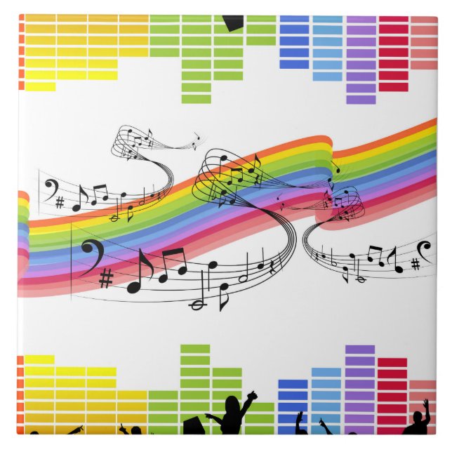 Azulejo Sigue bailando (Frente)